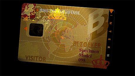 The Netherlands Military ID Card protected wth a KINEGRAM The Netherlands Military ID Card protected wth a KINEGRAM
