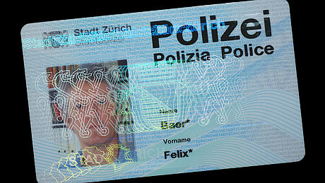 Switzerland Police ID Card protected wth a KINEGRAM Switzerland Police ID Card protected wth a KINEGRAM